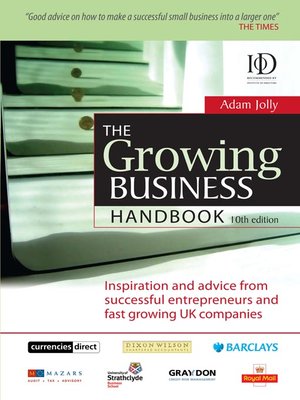 cover image of The Growing Business Handbook